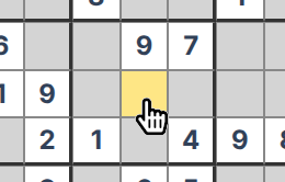 HintFlow - open a cell
